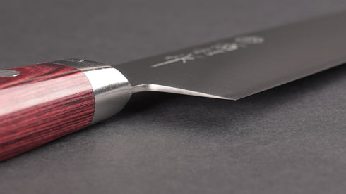 TAKAMURA SG2 HIGH SPEED GYUTO 180 RED WINE HANDLE